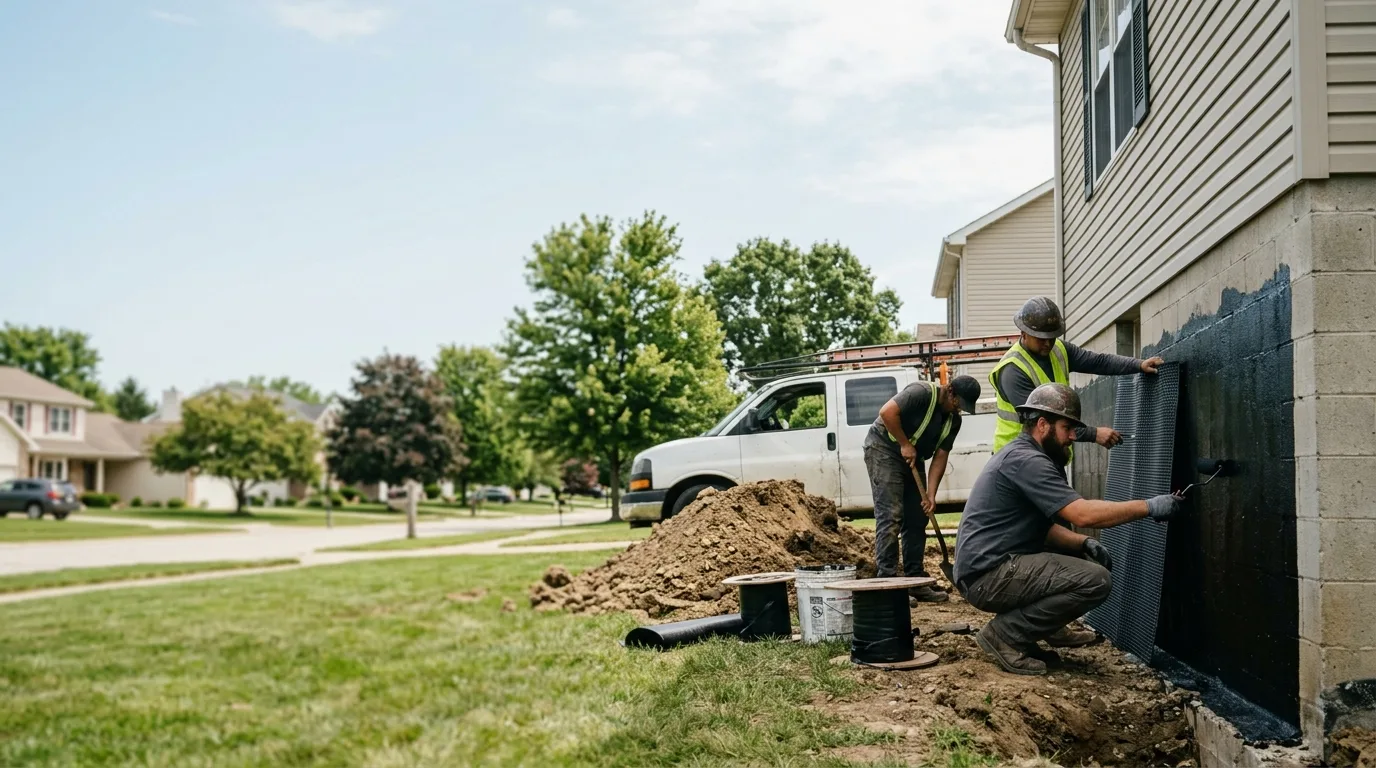 Basement Waterproofing in Londonderry, OH near me